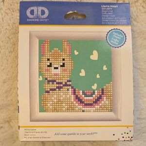 Diamond Dotz Llama Heart Diamond Facet Art Kit